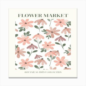 Flower Market 1 Canvas Print