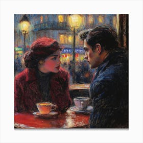 Paris At Night Canvas Print