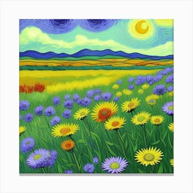 Sunflowers Canvas Print