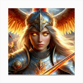 Angel Warrior 1 Canvas Print