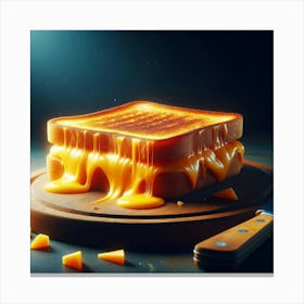 Grilled Cheese 3 Canvas Print