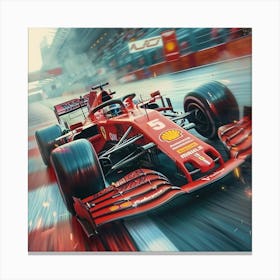 Ferrari F1 Car 1 Canvas Print