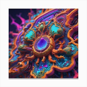 Psychedelic Art interesting Canvas Print