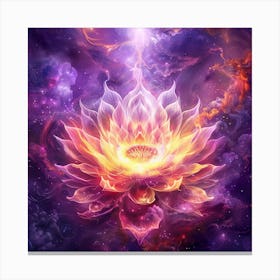 Crown Chakra (Sahasrara) Canvas Print