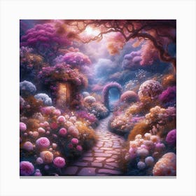 Fairy Garden Canvas Print