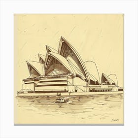 Sydney Opera House 8 Canvas Print