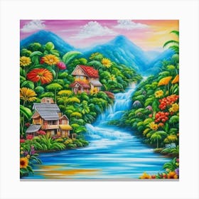 Tropical Paradise 9 Canvas Print