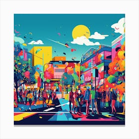 Cityscape 15 Canvas Print