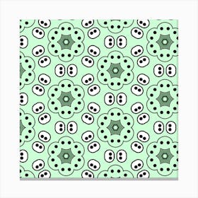 Background Texture Dots Pattern Canvas Print