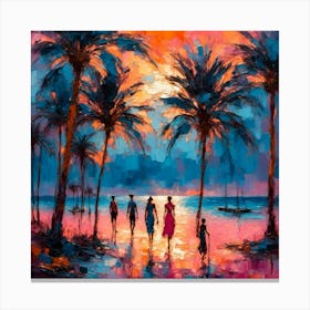 Sunset Canvas Print