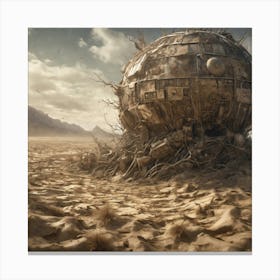 Spaceship Canvas Print