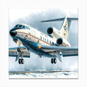 Hall-O-Gram Creations Aero Prototype Concept ~Reimagined 85 Canvas Print