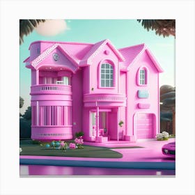 Barbie Dream House (13) Canvas Print