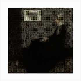 Portrait Of The Artist’S Mother – James Abbott Mcneill Whistler (American, 1834 1903) Canvas Print