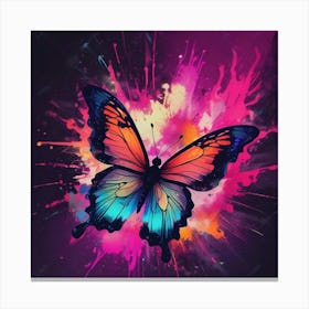 Butterfly Painting 222 Canvas Print