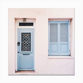 Blue Door Canvas Print