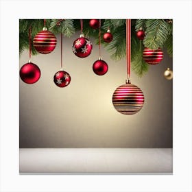 Christmas Background 28 Canvas Print