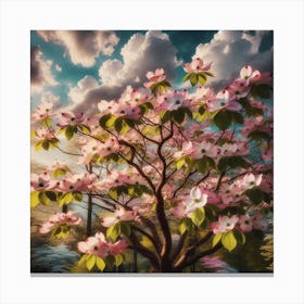 Georgia dogwood tree 2 Canvas Print