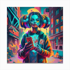 Miss trippchick Canvas Print