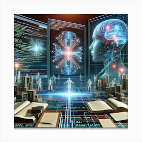 Artificial Intelligence 1 Canvas Print