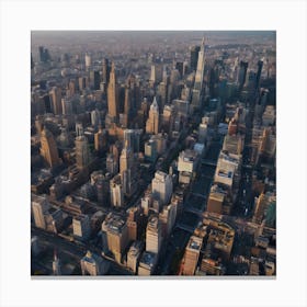 Busy From 30k Feet Canvas Print