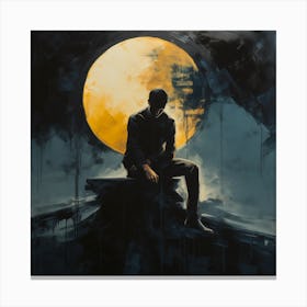 Nights Reflection Canvas Print