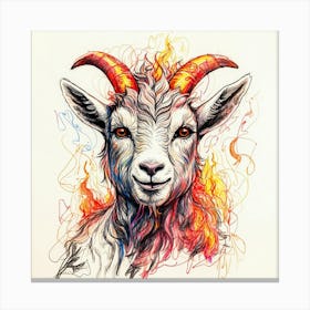 Goat! 21 Canvas Print