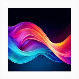 Abstract Wave 6 Canvas Print