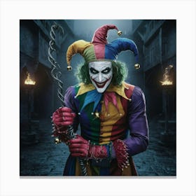 Joker 468 Canvas Print