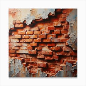 Brick Wall 3 Canvas Print