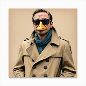 Duck Face 1 Canvas Print