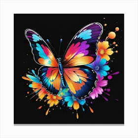 Colorful Butterfly 88 Canvas Print