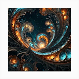 Depths Of The Imagination 28 Canvas Print