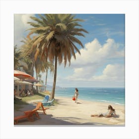 Beach 1 Canvas Print