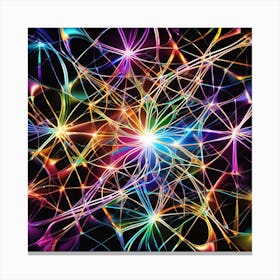 Abstract Psychedelic Background 1 Canvas Print