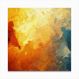 Jesus Painting Canvas Print