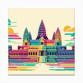 Angkor Wat 4 Toile