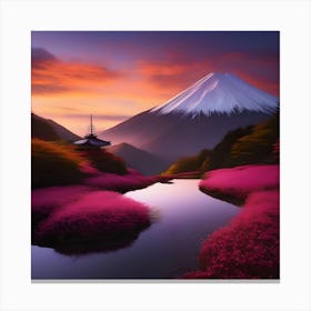 JAPANESE MOREGENOT Canvas Print