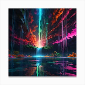 Waterfall 1 Canvas Print