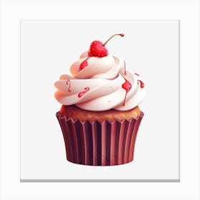 Cupcake Art Canvas Print