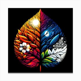 Leaf Of Life Canvas Print