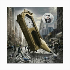 Metropolis Giant Canvas Print