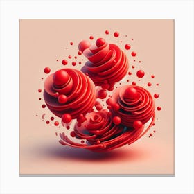 Abstract 3d Art 1 Canvas Print