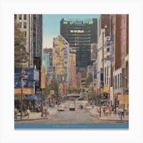 Nyc Cityscape Canvas Print