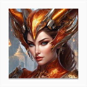 Elven Beauty 1 Canvas Print