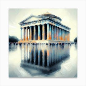 Artemis Temple - Painting Canvas Print