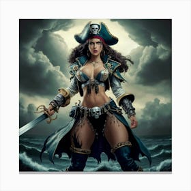 Pirates Of The Caribbean 20 Canvas Print