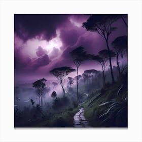 Dark Forest 3 Canvas Print