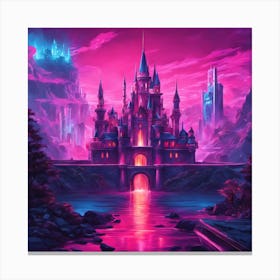 Cinderella Castle 12 Canvas Print