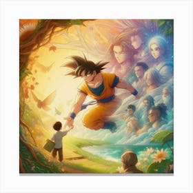 Dragon Ball Z 1 Canvas Print